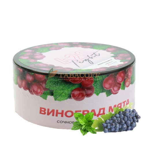 Тютюн для кальяну 420 Light Виноград м'ята 100 гр